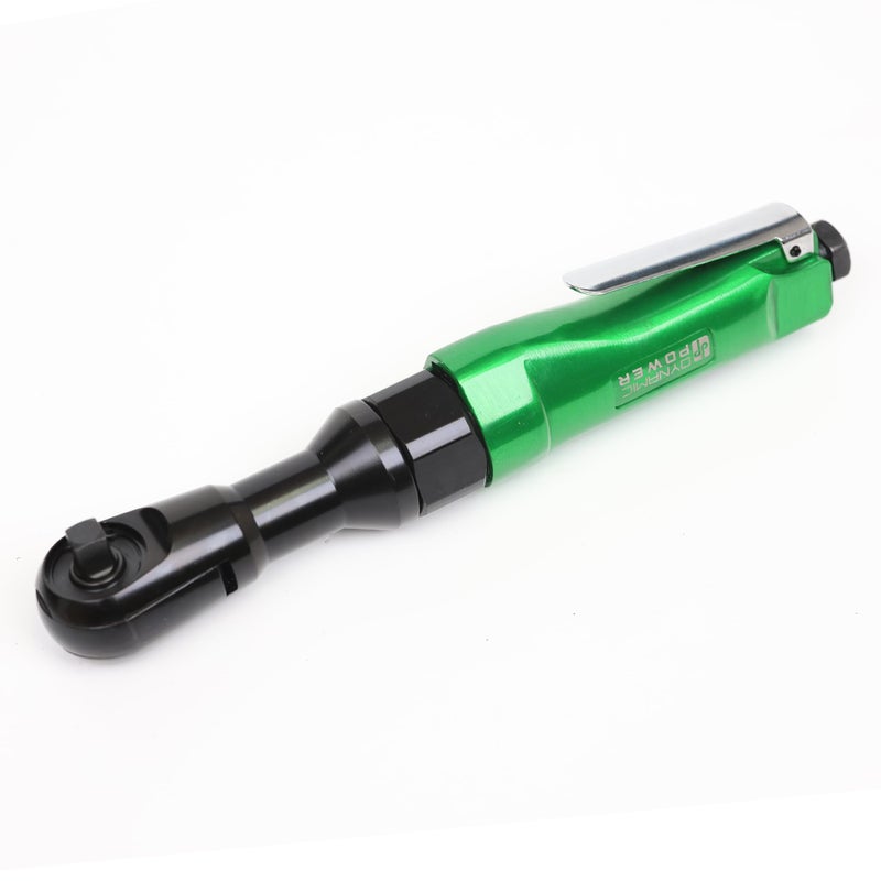 DYNAMIC POWER 3/8 inch Professional Air Ratchet Reversible (Green&Black) MAX. TORQUE:45 FT-LBS - Image 1